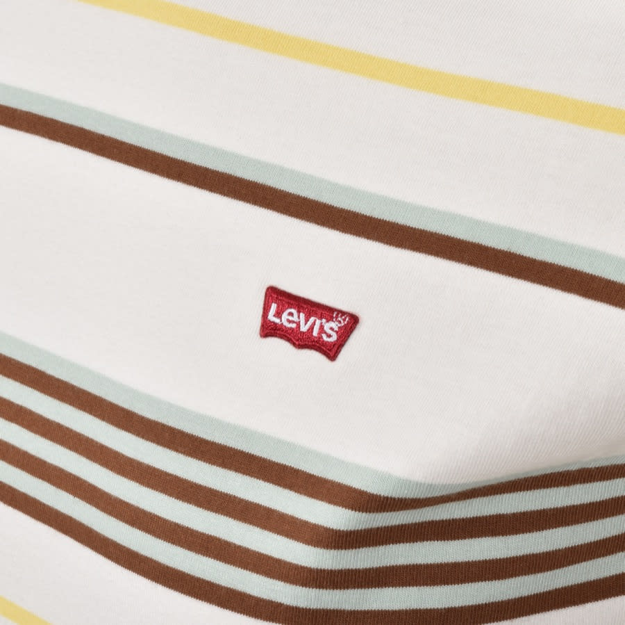 Alternative Image for ProductLevis Original Crew Neck Logo T Shirt White3
